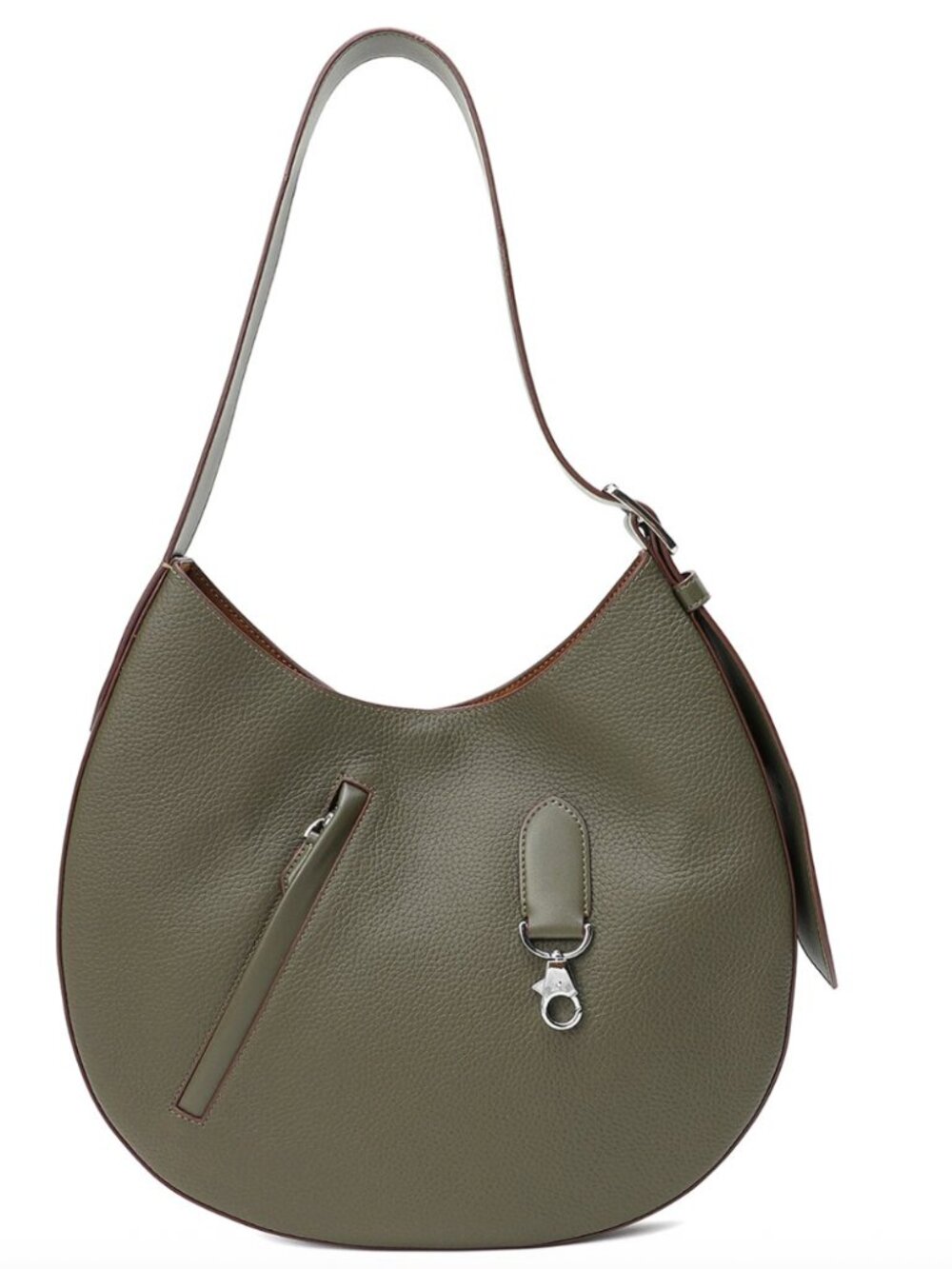 Tiffany & Fred Paris Top-Grain Leather Hobo Bag NWOT